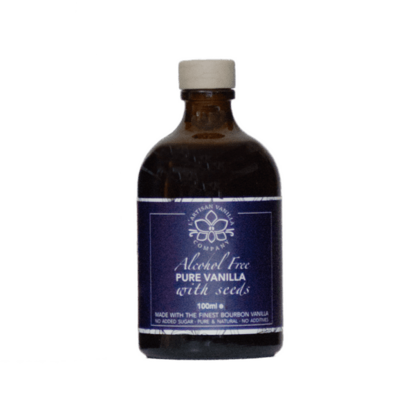 Alcohol Free Pure & Natural Real Vanilla Extract, with Seeds